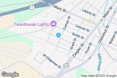 Map image of the property - 301 McLean St