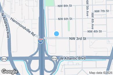 Map image of the property - 891 NW 3rd St