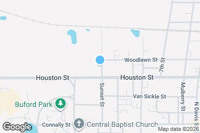 Map image of the property - 800 Sunset St