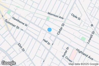 Map image of the property - 302 Highland Ave