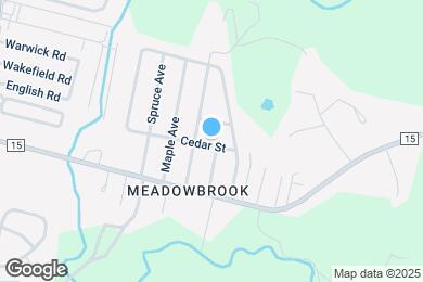 Map image of the property - 1405 Cedar St