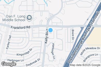 Map image of the property - Savannah at North Dallas Apartments