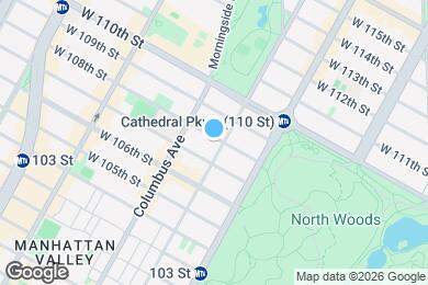 Map image of the property - Room in Shared 3 bed/1 bath home in Upper West Side