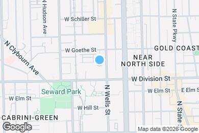 Map image of the property - 1220 N Wells St