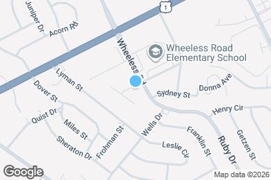 Map image of the property - 2557 Wheeless Rd