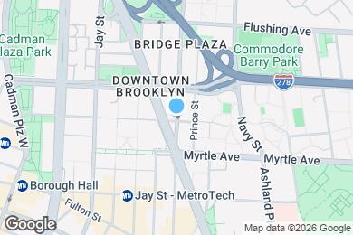 Map image of the property - 307 Gold St