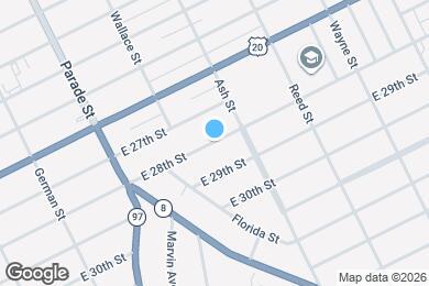 Map image of the property - 533 E 28th St
