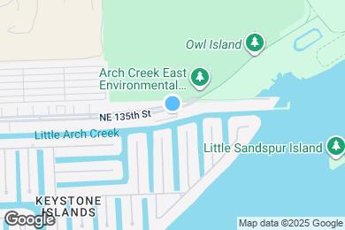 Map image of the property - 2500 NE 135th St