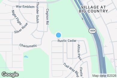 Map image of the property - 10915 Rustic Cedar