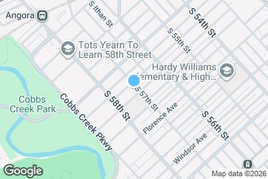 Map image of the property - 5703 Willows Ave