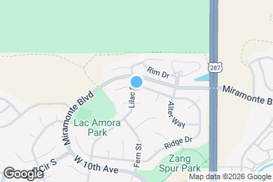 Map image of the property - 2690 Ridge Dr