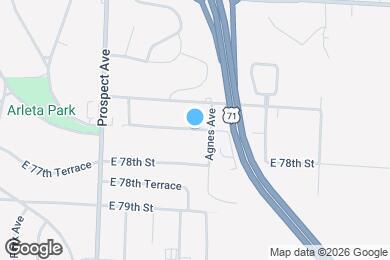 Map image of the property - 1836 E 77th St