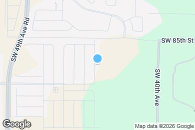Map image of the property - 8669 SW 43rd Ter
