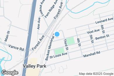 Map image of the property - 210 Vest Ave