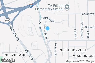 Map image of the property - Suntree Apartments