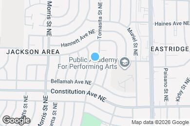 Map image of the property - 1501 Tomasita St NE