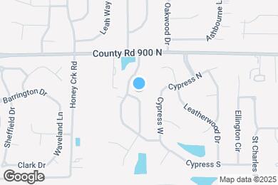 Map image of the property - 825 Bayside Dr