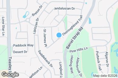 Map image of the property - 6209 Thoroughbred Trl