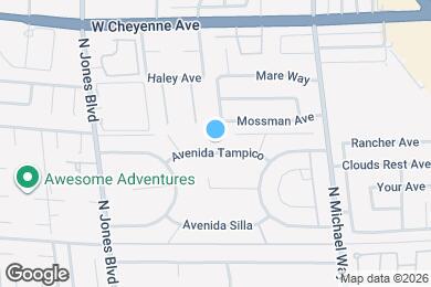 Map image of the property - 5704 Avenida Tampico