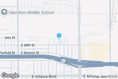Map image of the property - 1711 E 68th St