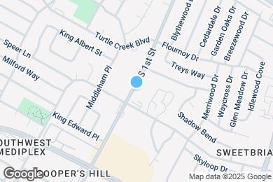 Map image of the property - 6311 S 1st St
