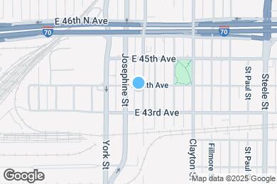 Map image of the property - 4353 Columbine St