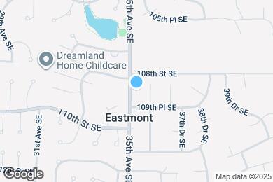 Map image of the property - 10823 35th Ave SE