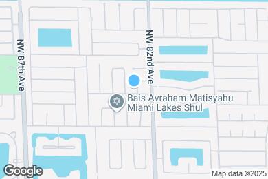 Map image of the property - 16400 NW 82nd Ct