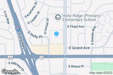 Map image of the property - 3315 S Monaco Pky