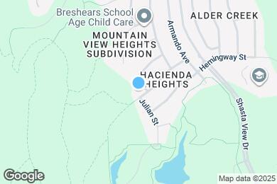 Map image of the property - 2100 Hacienda St