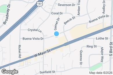 Map image of the property - 1305 Buena Vista Dr