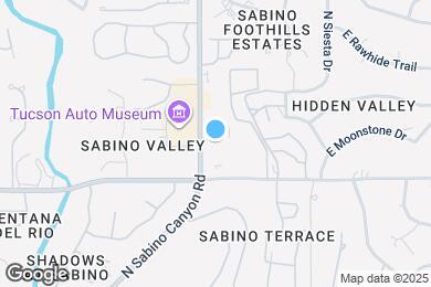 Map image of the property - Cortland Sabino Canyon