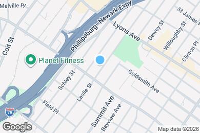 Map image of the property - 381 Leslie St