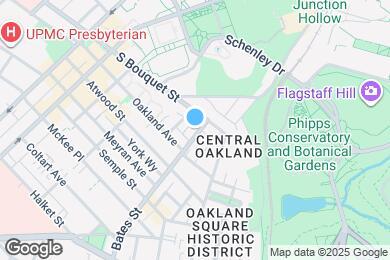 Map image of the property - 3821 Bates St