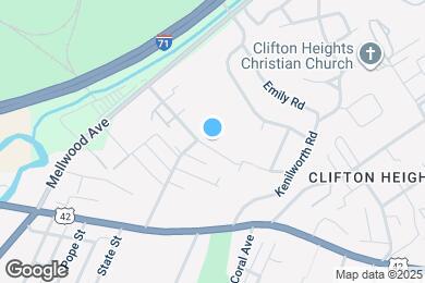 Map image of the property - 231 Thompson Ave