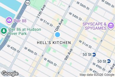 Map image of the property - WEST 50 STREET