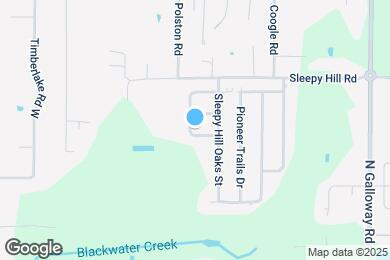 Map image of the property - 3813 Sleepy Hill Oaks Loop