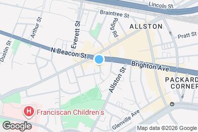 Map image of the property - Room in Shared 7 bed/2 bath home in Allston