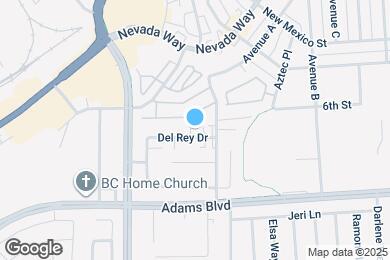 Map image of the property - 862 Del Rey Dr