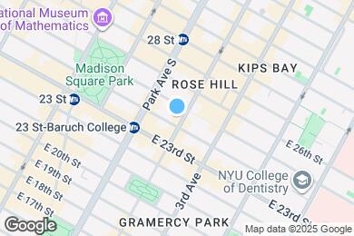 Map image of the property - 50 Lexington Ave