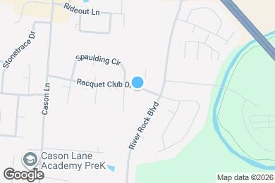 Map image of the property - 2409 Racquet Club Dr