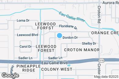 Map image of the property - 2365 Dordon Dr