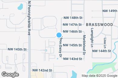Map image of the property - 14617 Moon Daisy Dr