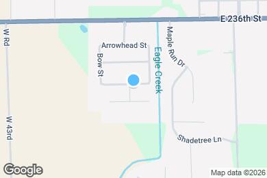 Map image of the property - 310 W Long Bow St