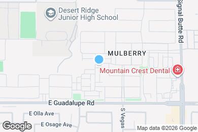 Map image of the property - 10453 E Neville Ave