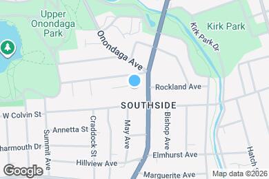 Map image of the property - 121 Temple Pl