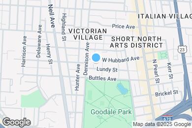 Map image of the property - 161 W Hubbard Ave