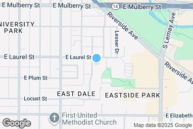 Map image of the property - 704 Colorado St