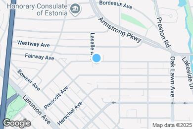 Map image of the property - 4006 Hawthorne Ave