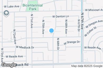 Map image of the property - 5212 N 69th Ave